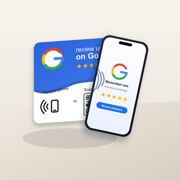 Easy-Review Google Review Card